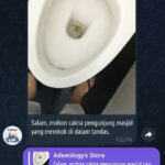 Tangkap layar interaksi kakitangan dengan pengadu menggunakan bot Telegram E-Aduan Al-Masjidil.
