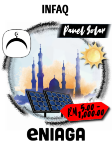 Pautan ke laman infaq panel solar.