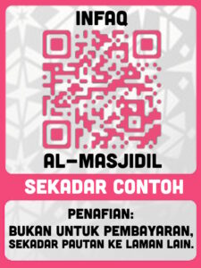 Contoh Kod QR untuk Al-Masjidil.